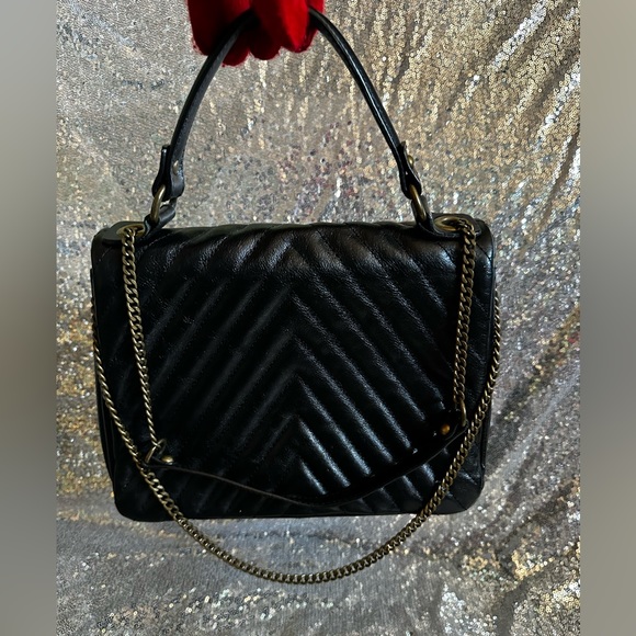 PRATESI FIRENZE Made in ITALY Women’s Shoulder Bag WITH REAL Italian Leather - Picture 5 of 17